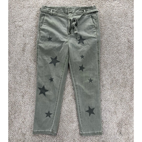 Star-Patterned Gray Women's Pants - Picture 1 of 15